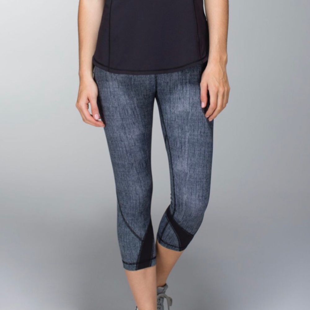Lululemon Run Inspire Crop II Luxtreme Burlap 6